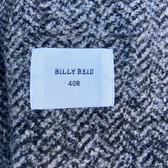 Billy Reid Wool Blend Herringbone Sport Coat - Picture 7 of 11